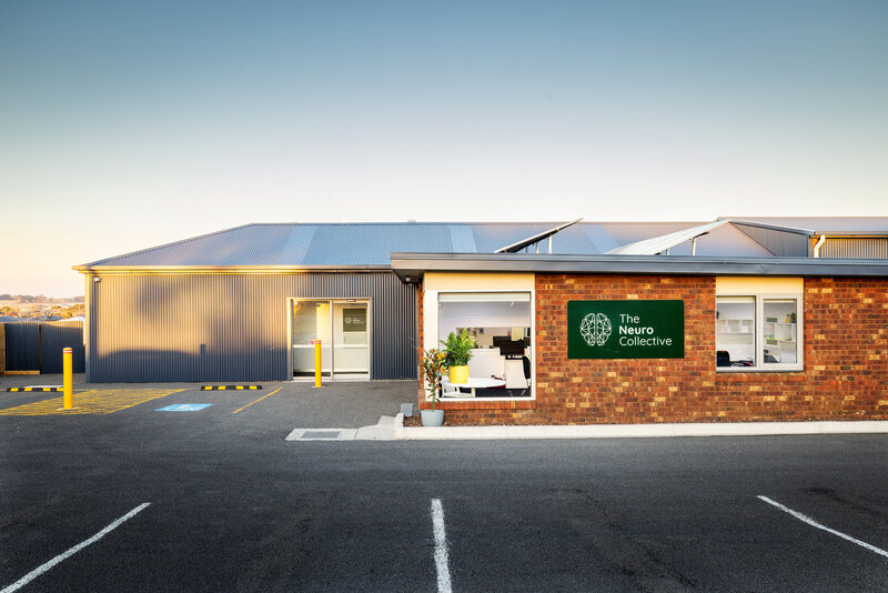 Commercial building design mixed materials