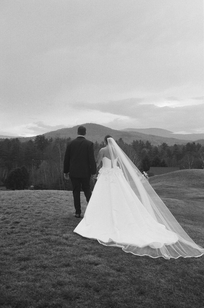 Wedding Photographer NH | Owl's Nest Sunset Pavilion Wedding | Thornton, NH | Film Photography NH