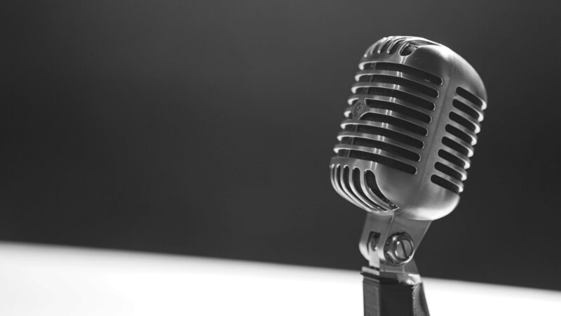Podcast microphone