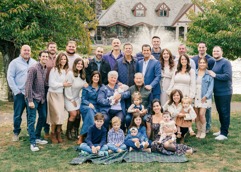 Multigenerational family portrait