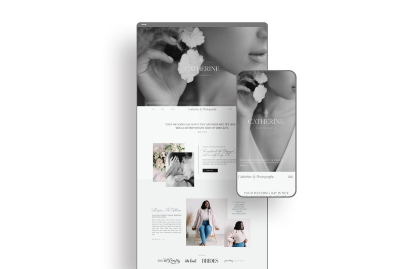 Catherine Showit Website Template for Photographers