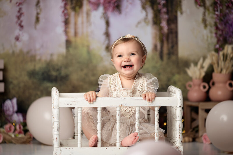 Studio Newborn Photography Froggy Pose