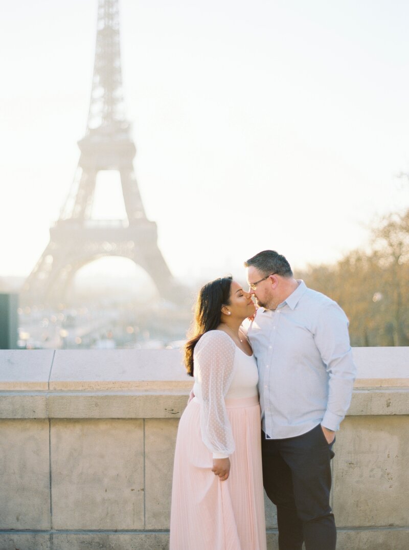 JNP team is a husband and wife wedding photography team and they are in Paris in this photo.