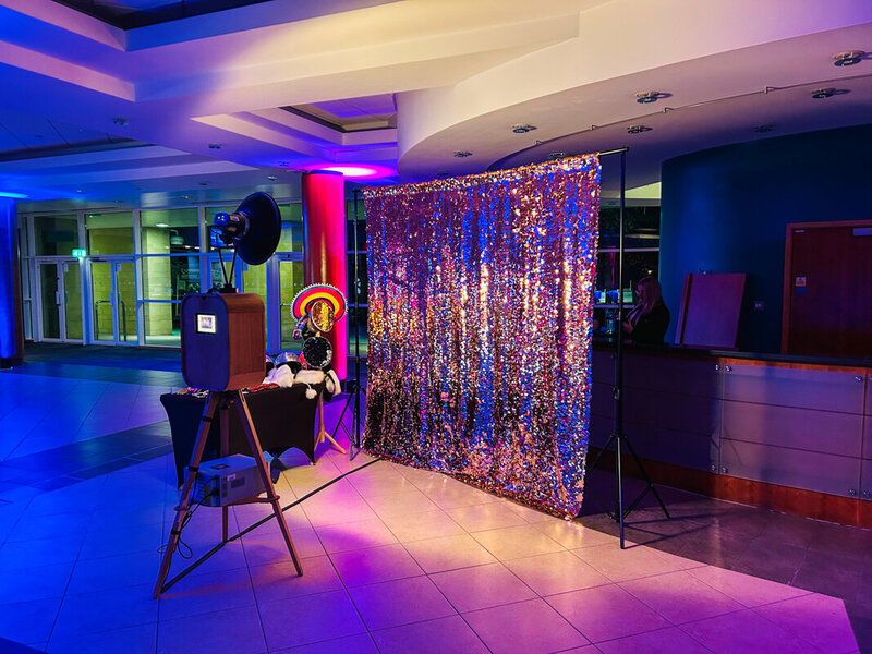 Premium party entertainment photo booth hire for Cheltenham corporate events, weddings, private parties, brand launches and more