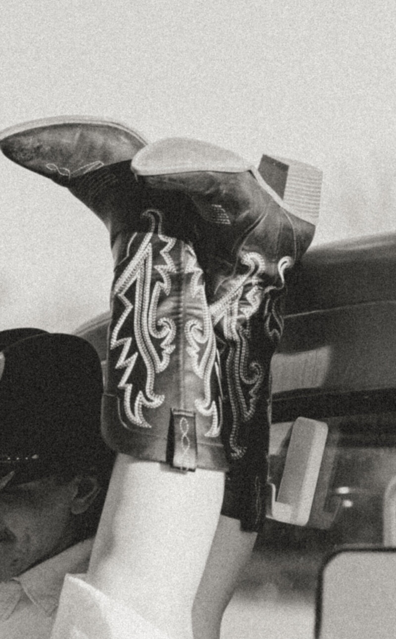 COWGIRL BOOTS CLOSE UP PHOTO