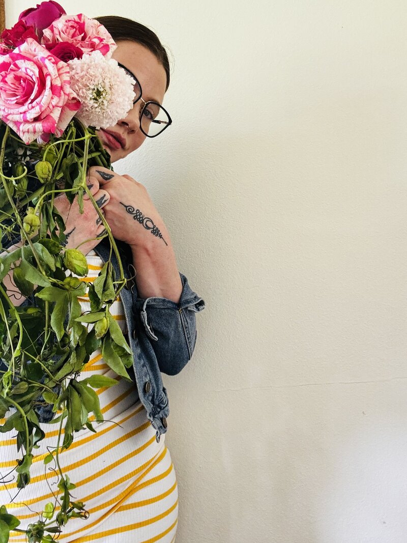 Bailey Young owner of Bold Blooms Design Co located in Coeur D'Alene Idaho.