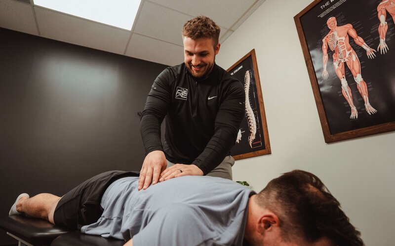 Patient receiving personalized rehabilitation therapy during consultation in Edmonton