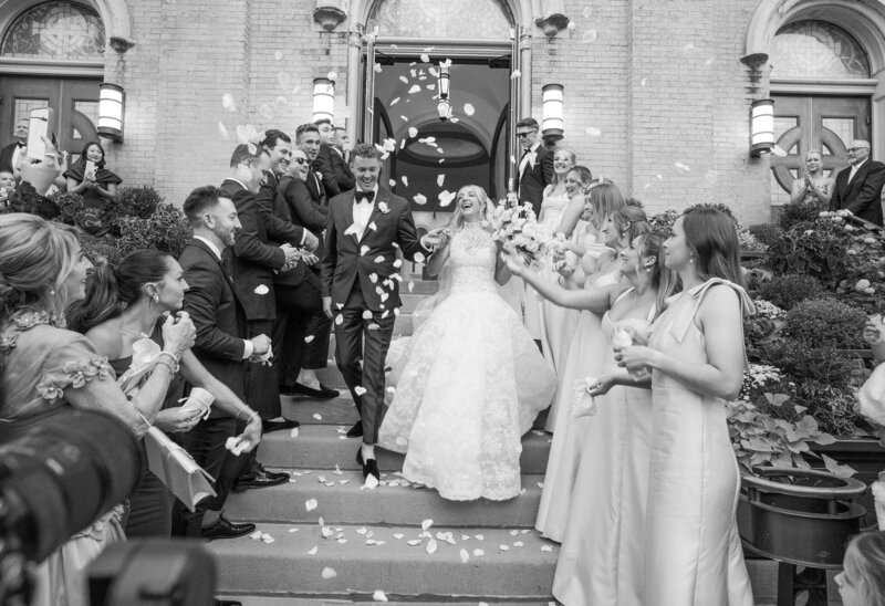 Bride and Groom dancing at wedding at C+M Shores Acres Country Club