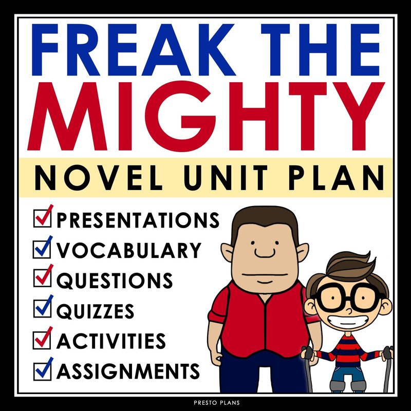 1 Freak the Mighty Unit Plan