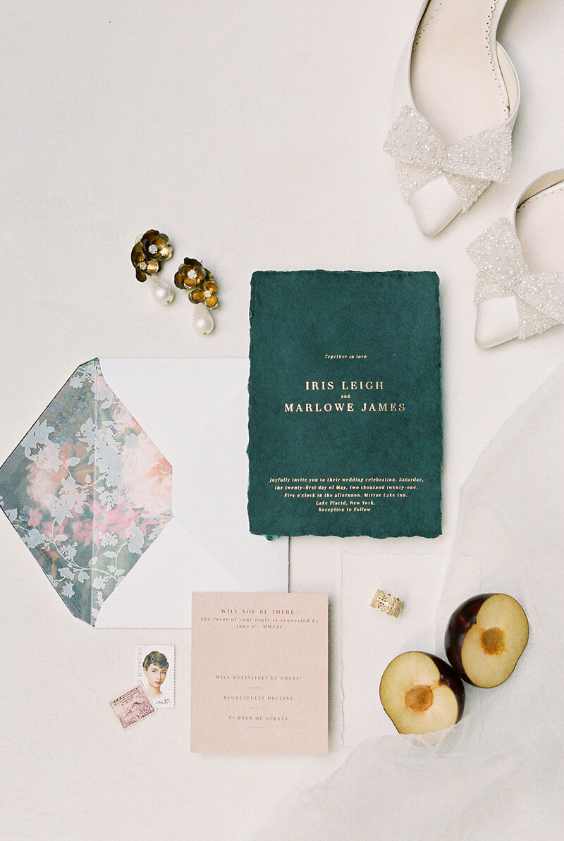 fine art wedding photography for couples planning weddings in vermont, upstate NY, the adirondacks, and hudson valley with beautiful details and design.