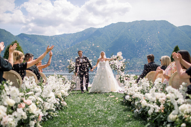 woman doing bride's makeup