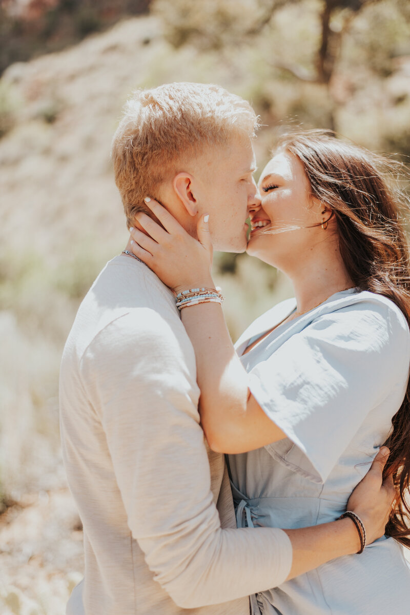 Zion National Park  Adventure Engagement Photographer + National Park Elopement Photographer