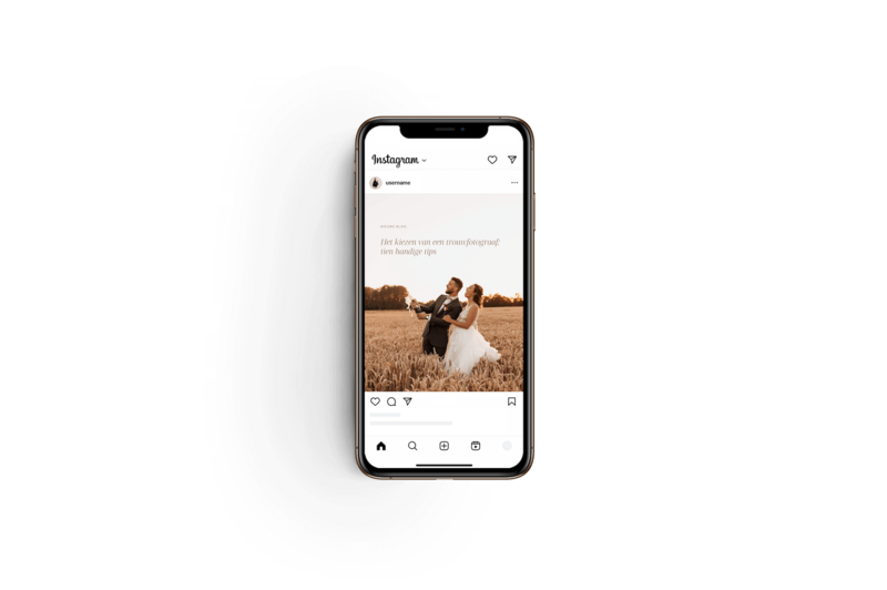 Instagram templates voor fotografen Blooming Bliss 3