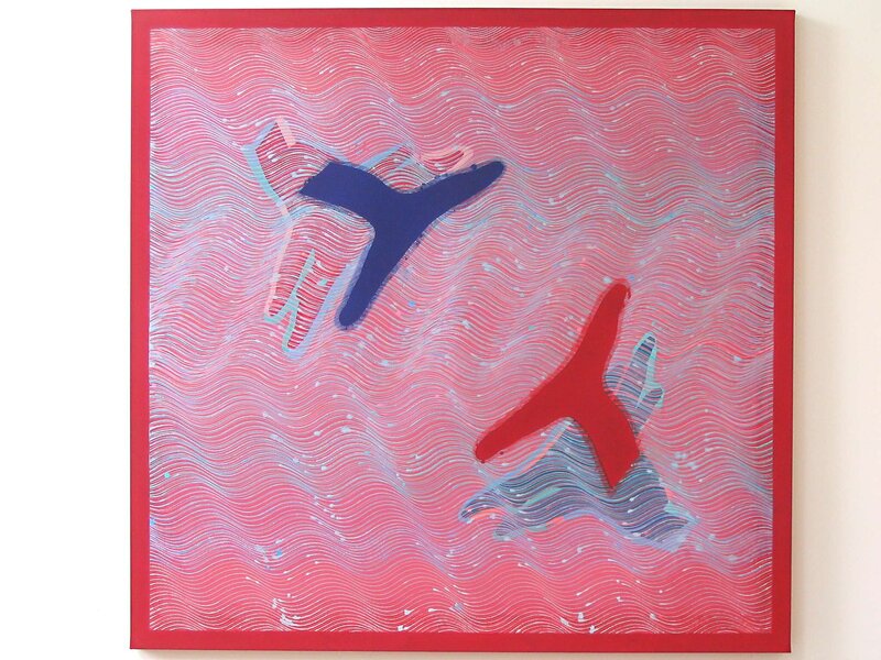Surfaced  - oil on canv 180x175 2005_11zon