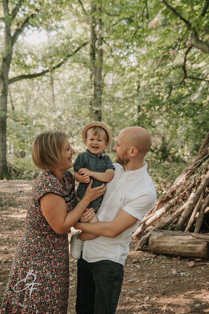 Fun relaxed creative portrait photography