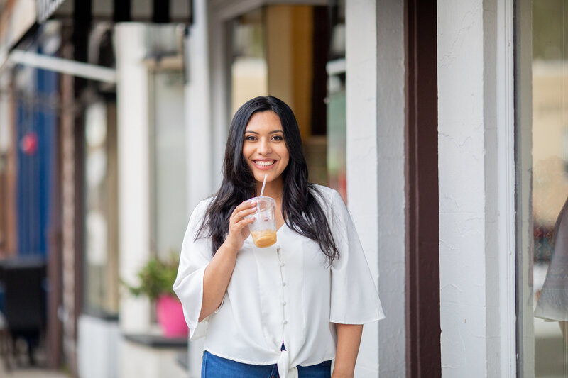 valery-drinking-coffee-outside