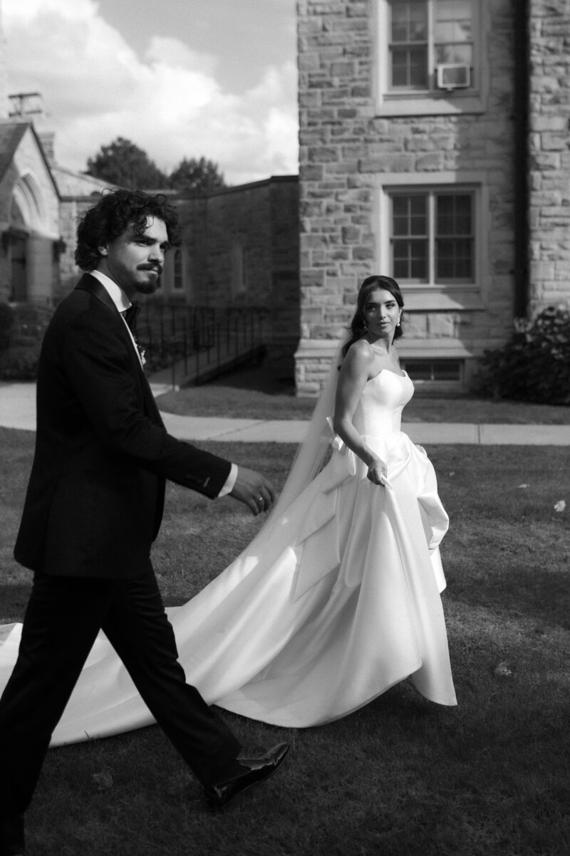 Elegant ceremony at The Rye, Westmount Montreal — full wedding planning by Cools Events