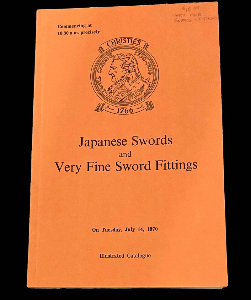 Japanese Swords and Very Fine Sword Fittings 1970 Front