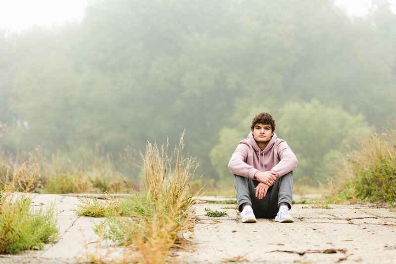 Skyline High School senior session at Golden Ponds