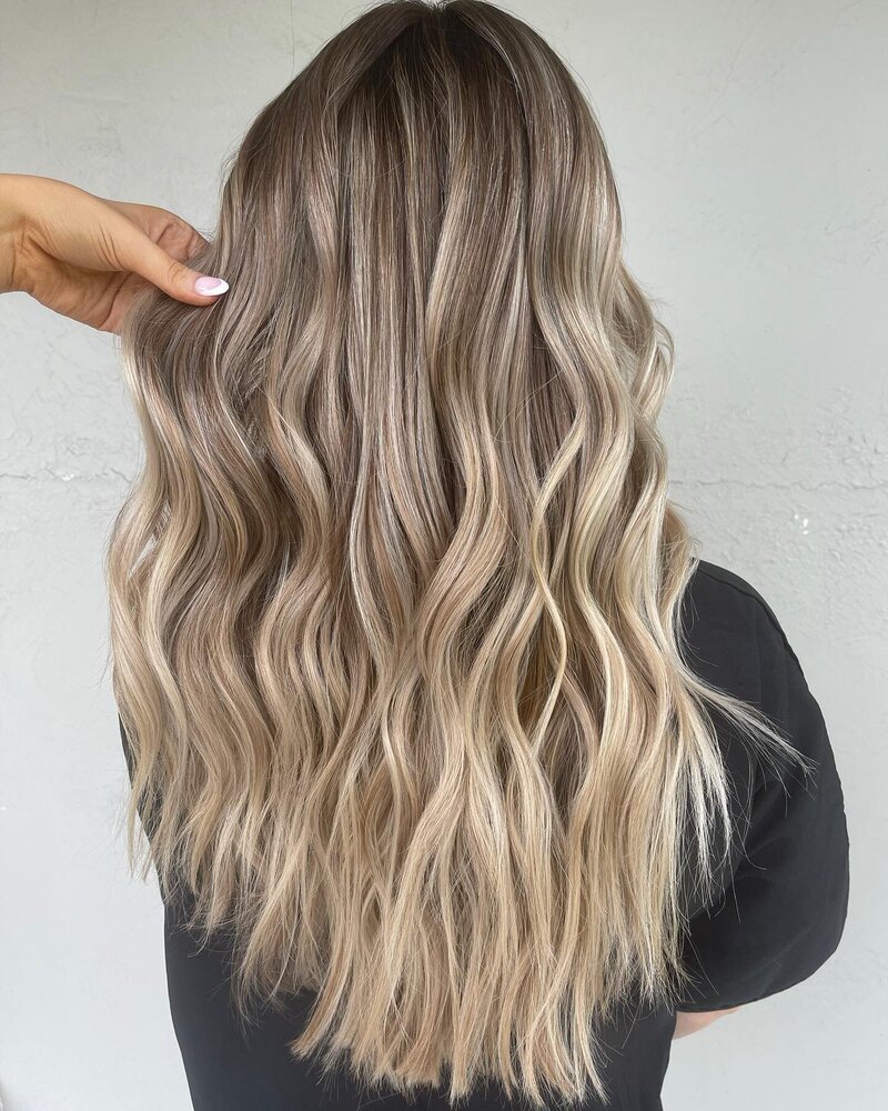 Beachy Bronde Sun-kissed  Hair Color by Salt Hair Collective - East Beach Norfolk Hair Salon for Lived in Low Maintenance Color - 7