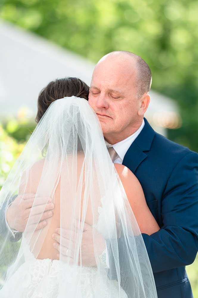 timeless wedding photography jacksonville FL father of the bride

