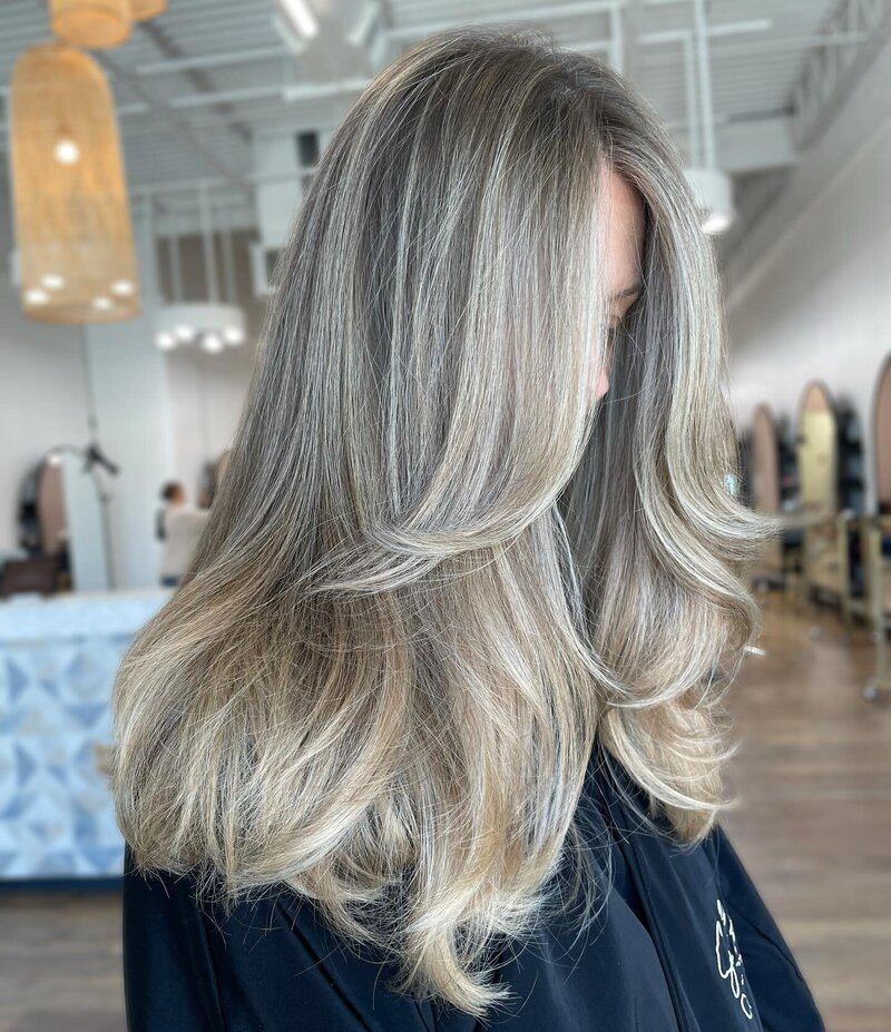Lived in Low Maintenance Beachy Blonde Sun-kissed  Hair Color by Salt Hair Collective - East Beach Norfolk Hair Salon for Lived in Low Maintenance Color - 15