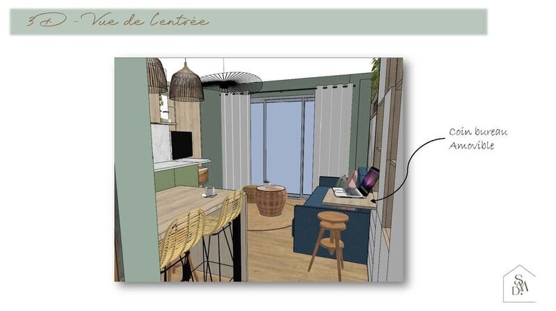 Sandrine Meurice Décoration - Vues/Modélisations 3D