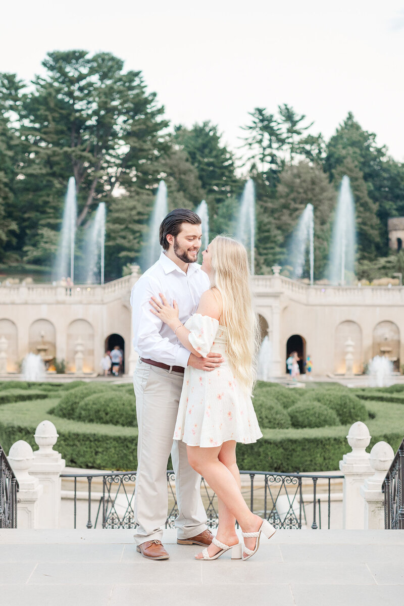 Longwood Gardens - Sonny and Brooke Engagement Session-25