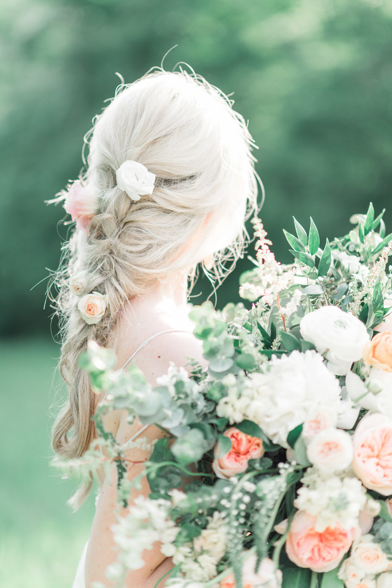 outdoor mountain wedding at crystal mountain in michigan