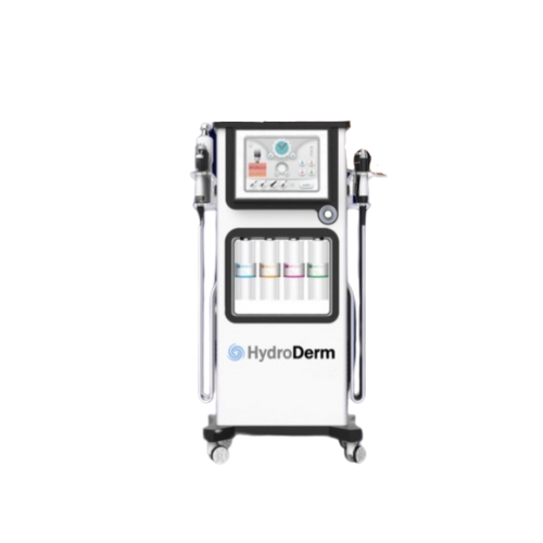 HydroDerm device for hydrodermabrasion stock photo