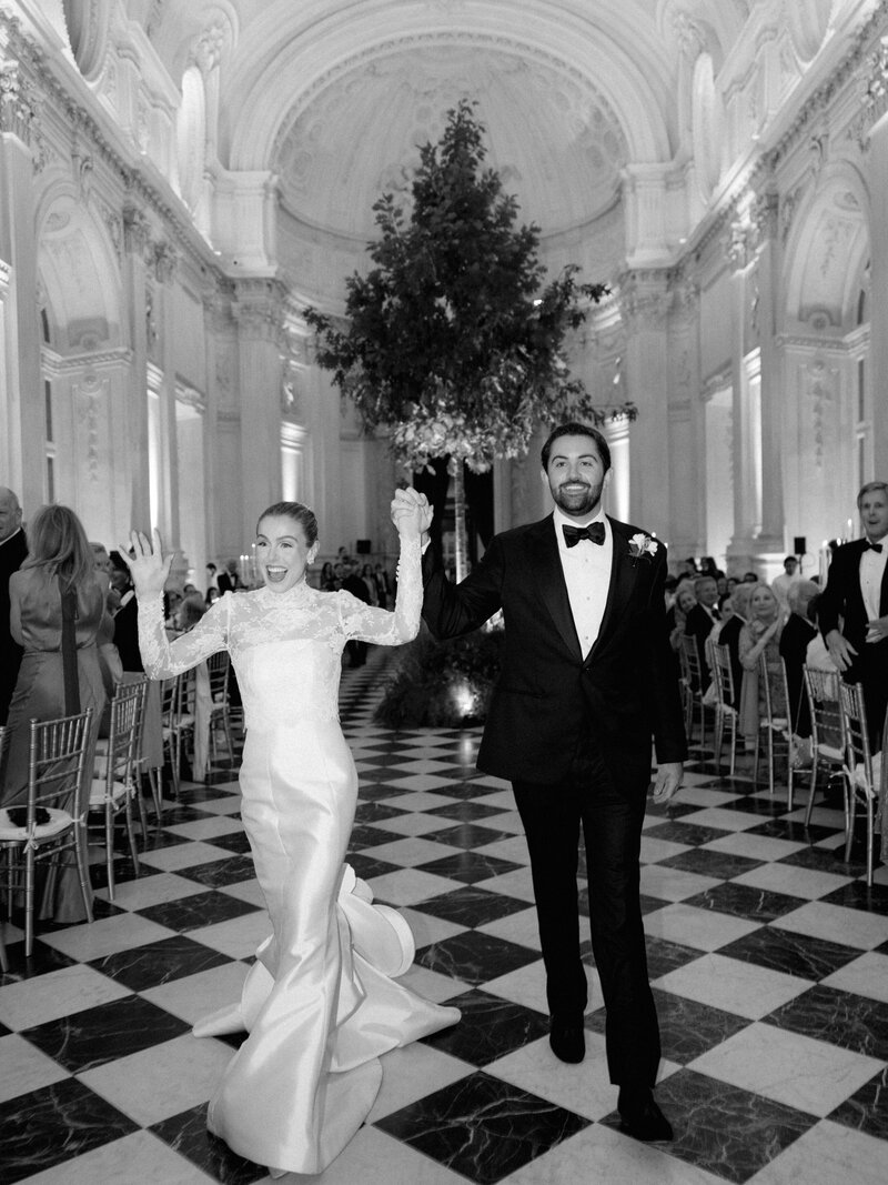 beachside wedding fireworks