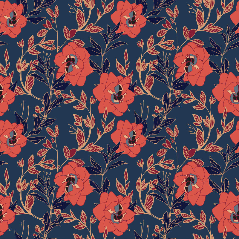 Pattern design for Boda Bliss, an Online business manager