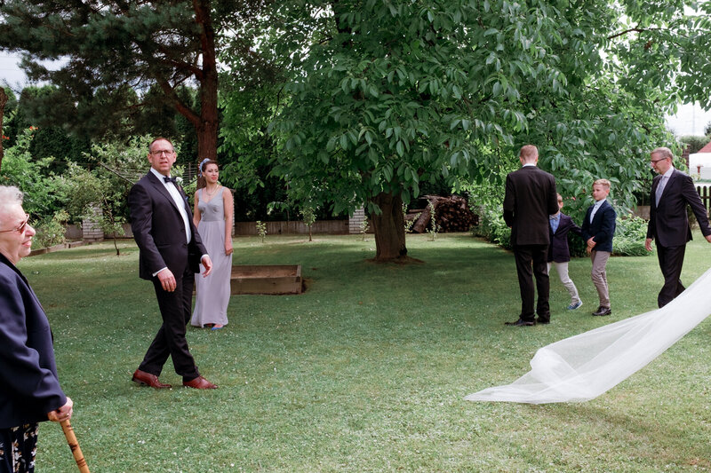 Photojournalistic wedding