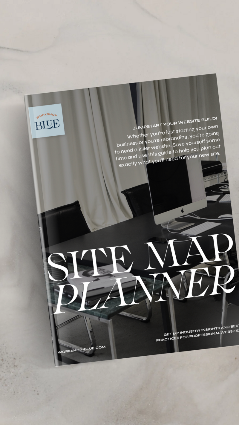 Site Map Planner magazine mockup