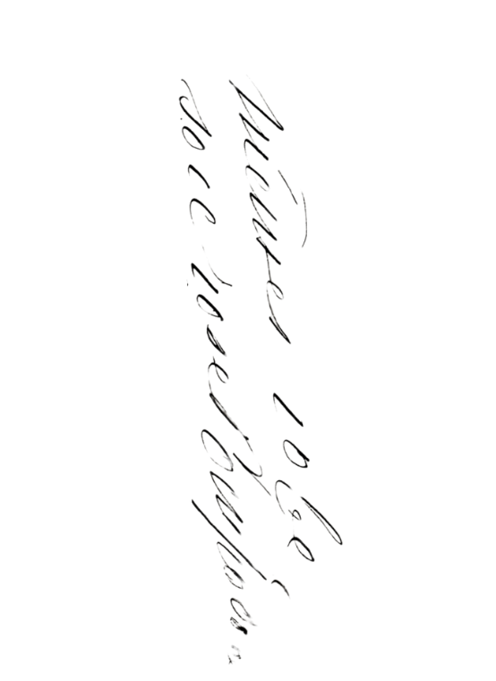 some background, faded cursive writing