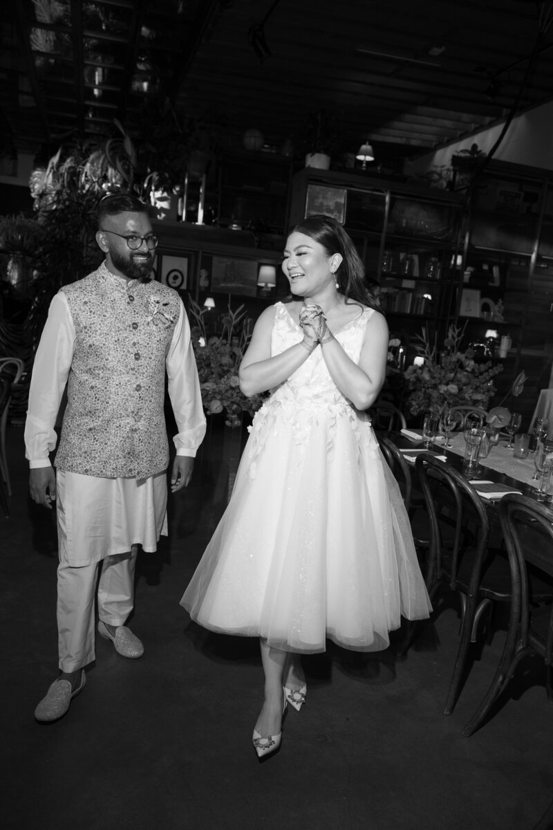 Indian Fusion Wedding At SmogShoppe Los Angeles