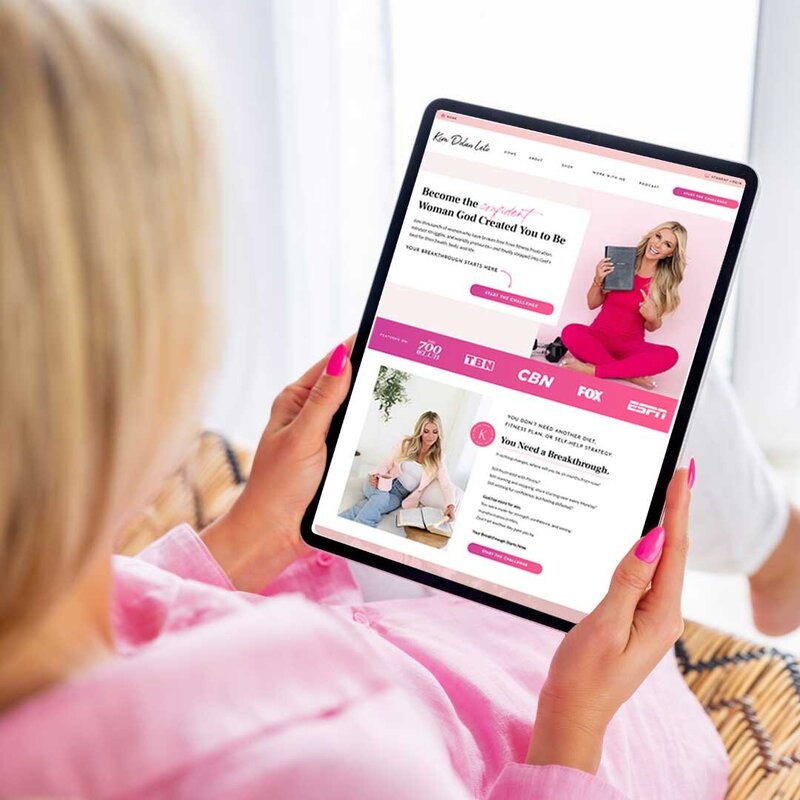 Embark on a journey of inspiration with Sucheta's world-renowned keynote speaker website on the captivating display of an iPad. Crafted with precision by a Showit Web Design specialist, immerse yourself in the transformative power of travel through seamless navigation and captivating visuals.