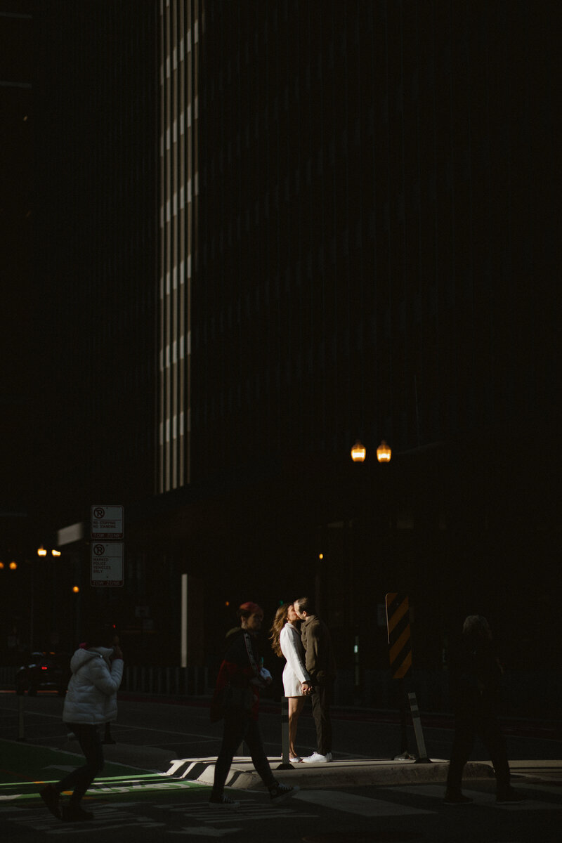 Downtown Chicago Engagement Session - M+B-2019-3