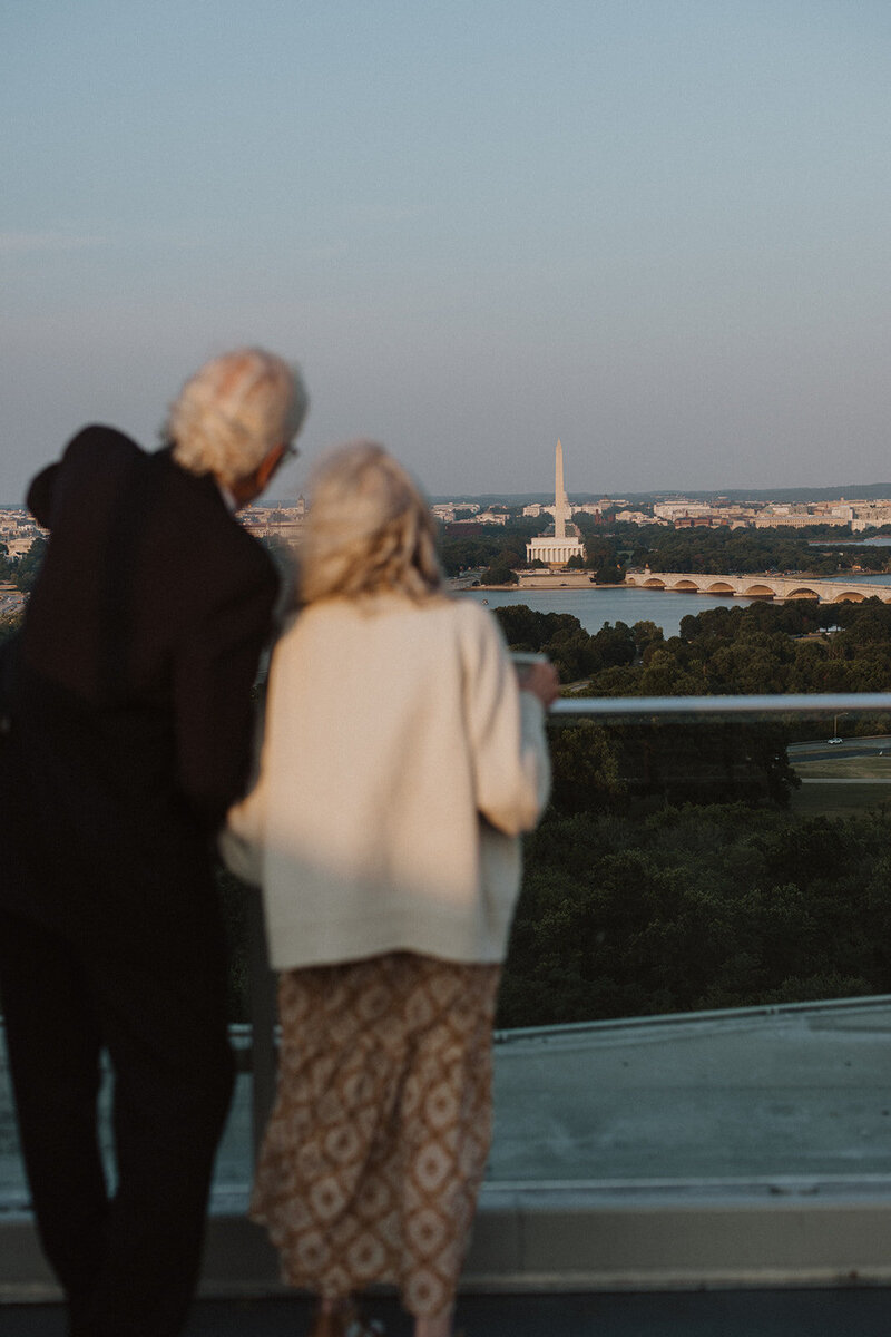 View from Top of the Town overlooking DC