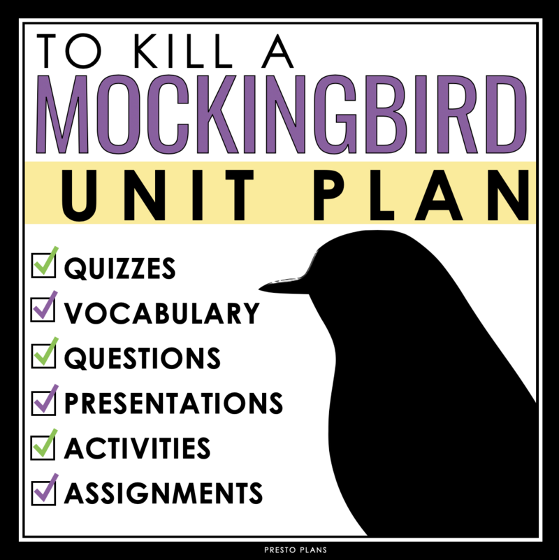 1 To Kill a Mockingbird Unit Plan
