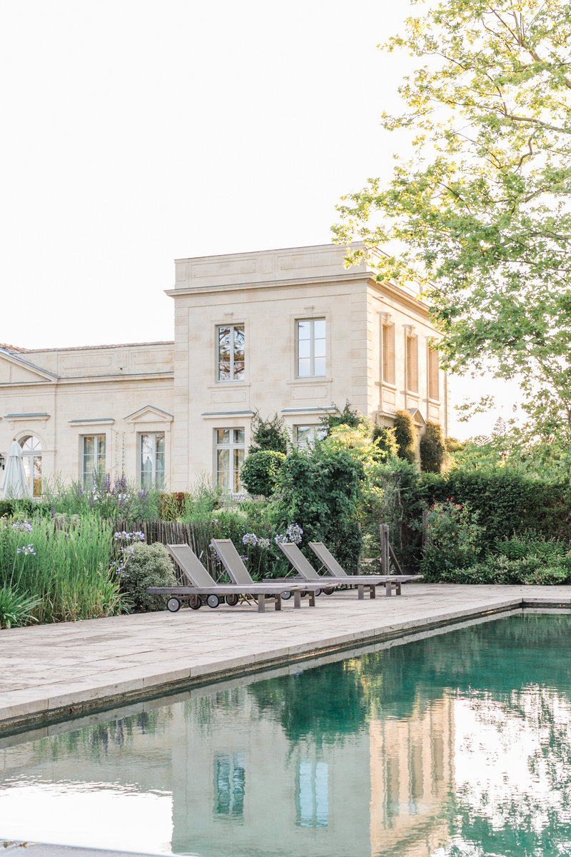 French-wedding-estate-pool-Stephanie-Brauer