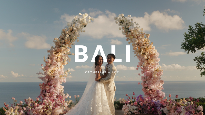 cat and loc's wedding at wonderland uluwatu resort in bali. this was a destination wedding and our first time making a bali wedding video