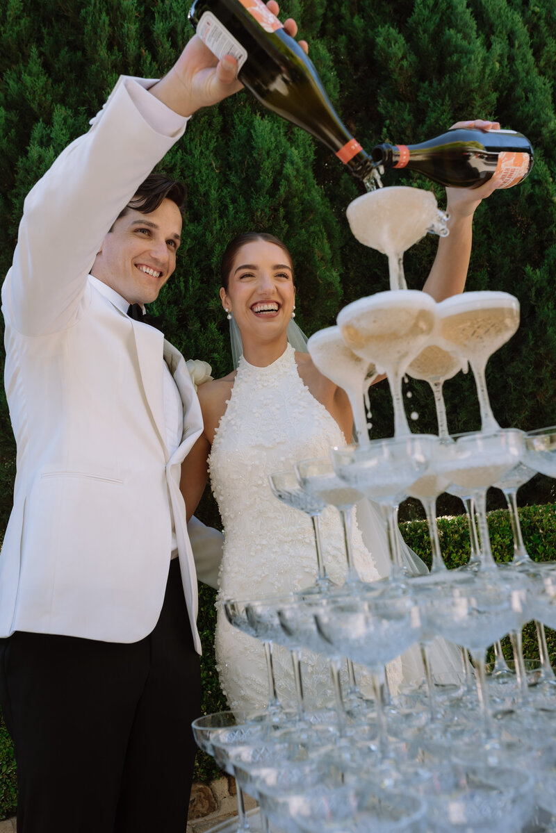 champagne-tower
