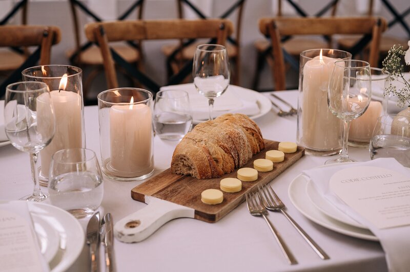 bread and butter on the table at the winehouse in queenstown