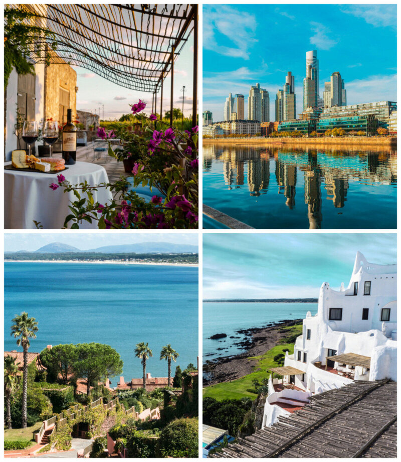 Colonia de Sacramento, Buenos Aires, Punta del Este and Casapueblo in Uruguay