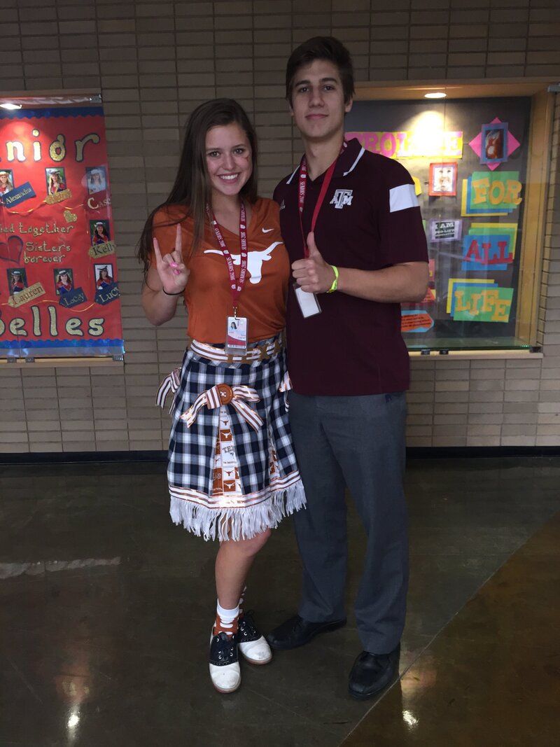 college shirt day 2016