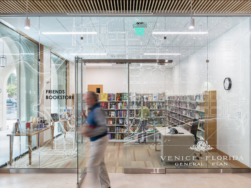 Sweet Sparkman Architecture William H. Jervey Jr. Venice Public Library Landscape 1
