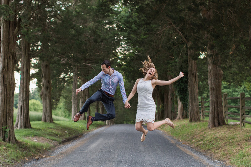 Sugarloaf Mountain in Frederick engagement photos by Christa Rae Photography