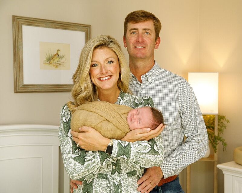 In Home newborn photographer in Johns Creek