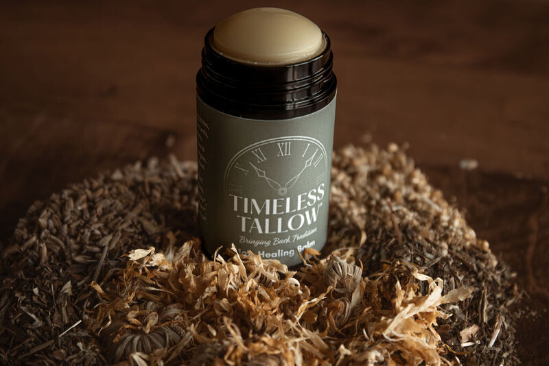 Healing tallow balm Indiana sunburn relief